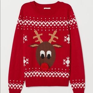 Red Rudolph Holiday XL Sweater